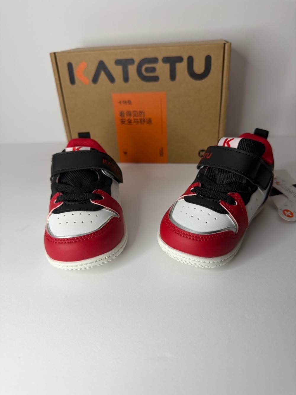 Katetu Toddler Walking Shoes Size 5 Soft Sole First Walker Lightweight